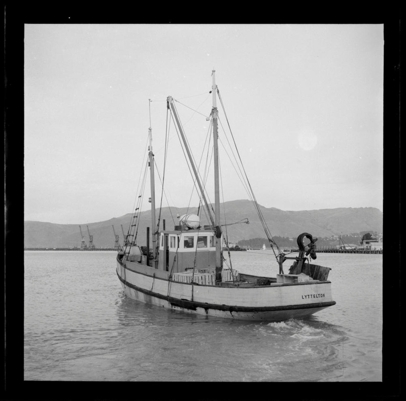 The Trawler Lyttelton In Lyttelton Port 1963 Unknown 1963 13248