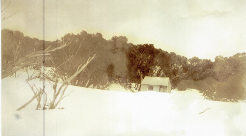 Photograph Cow Camp Hut Mt Buller 1930s VMBM 000901 EHive