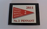 No. 2 Pennant Plaque; D-BCL-038