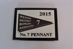 No. 7 Pennant Plaque; Central West Trophies; D-BCL-039