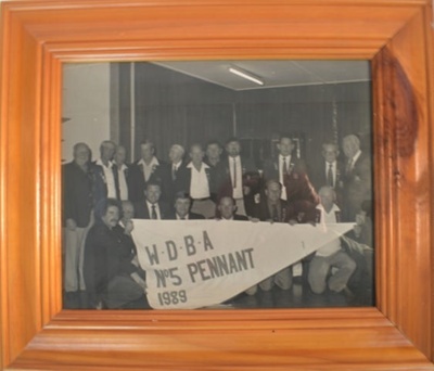 WDBA No5 Pennant team photograph; 1989; C-BCL-027