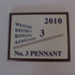 No. 3 Pennant Plaque; Bathurst Trophies & Gifts; 2010; D-BCL-052