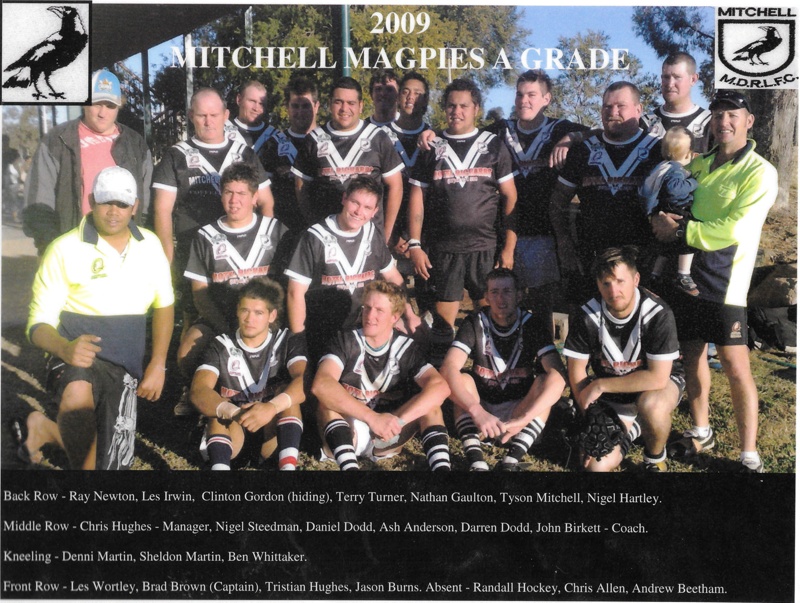 BP.1427 Mitchell Football Club, Mitchell Qld.; 2009; BP.1427 eHive