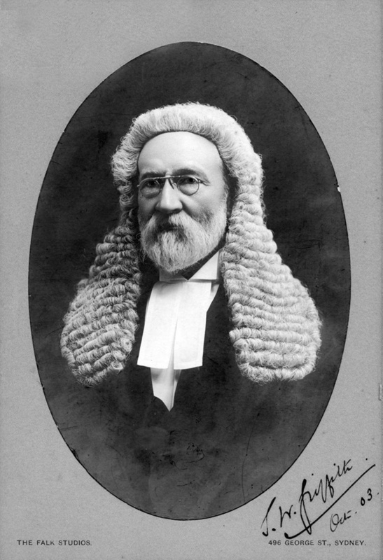 Judge's wig of Sir Samuel Griffith, first Chief Justice of Australia; c ...