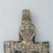 Silver crucifixion cross found at Birka, Sweden, <a href="http://historiska.se/upptack-historien/object/108914-hange-krucifix-av-silver/"target="_blank">Swedish History Museum, 108914</a>; 800-1050; EXH5: 108914