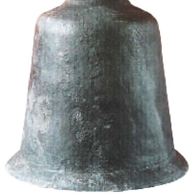 Bell from Hedeby/Haithabu, <a href="https://haithabu.de/en/about-the-viking-museum-haithabu"target="_blank">Haithabhu/Hedeby Viking Museum</a>; 10th century; EXH58: Hedeby Bell