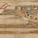 <i>Tōseiden emaki) 東征伝絵巻</i>: Illustrated scroll of Jianzhen's mission to Japan, <a href="https://www.rekihaku.gifu.gifu.jp/cn/exhibition/event/voyages2021/"target="_blank">Tōshōdaiji (唐招提寺), Japan</a>; 1298; Japan; EXH98: Japan ICP