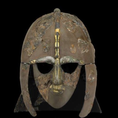 Sutton Hoo Burial Helmet, <a href="https://www.britishmuseum.org/collection/object/H_1939-1010-93"target="_blank">British Museum, 1939,1010.93</a>; late 6th -early 7th c.; EXH124, 1939,1010.93
