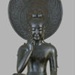 Pensive bodhisattva made in Japan, <a href="http://www.chuguji.jp/"target="_blank">Chūgūji NT</a>; Second half of the 7th century; Japan; EXH30: Japan NT Chūgūji