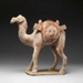 Bactrian Camel Sculpture, <a href="https://www.metmuseum.org/art/collection/search/53630/"target="_blank">Camel with decorated saddle bag</a>; 6th-7th c.; China; EXH102: Rogers Fund 2000.8