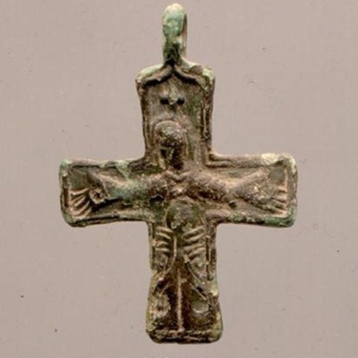 Havreholm crucifixion cross, <a href="https://samlinger.natmus.dk/mom/object/277957"target="_blank">The National Museum of Denmark, D 174/2001</a>; Mid-10th century; EXH3: D 174/2001