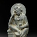 Pensive bodhisattva from Gandhara, <a href="http://jameelcentre.ashmolean.org/collection/4/6739/6746/11108"target="_blank">Ashmolean Museum, EAOS.26.c</a>; 3rd century; Gandhāra; EXH26: EAOS.26.c