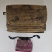 991.2 webbing pouch and small embroidered bag 991.2 webbing pouch and small embroidered bag