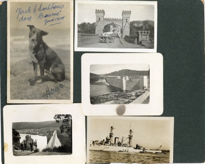 Baddeley-Owens World War One photo album; George Thomas Owens; c. 1914-1918; 2020.495