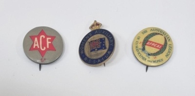 Collection of Badges; Myers & Co., Bris; c. 1900s