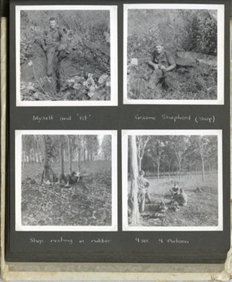 A Spread from a Scrapbook Created by Daniel Wyborn; Daniel Wyborn; Wyborn,Daniel_0012