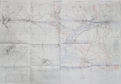 983 map of beaumont edition 2. d trenches corrected to 15-8-16 983 map of beaumont edition 2. d trenches corrected to 15-8-16