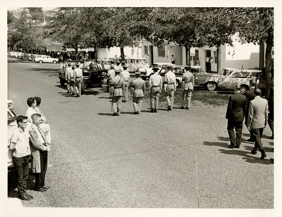 Raymond John Cox - Funeral Procession; Australian Military Forces; Cox,RaymondJohn_0003