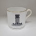 Souvenir china tea mug, with gold trim.  ; Gouldings Jewellers; c. 1920; 2025.958