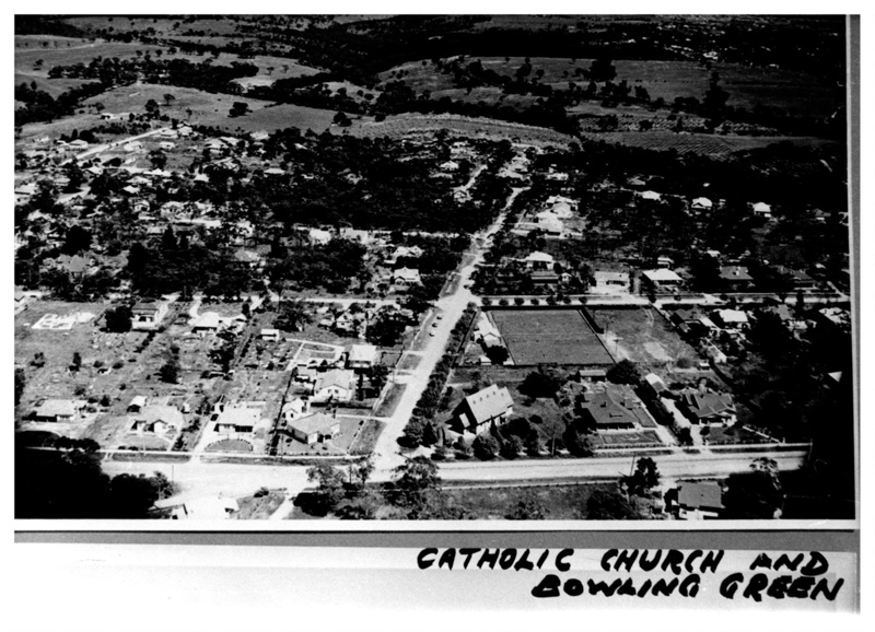 Aerial view of Blackwood looking west; 1953; P00724WI | eHive