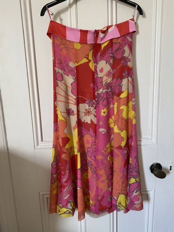 Christian Lacroix midi length floral dress; Christian Lacroix; 2020.03.D |  eHive