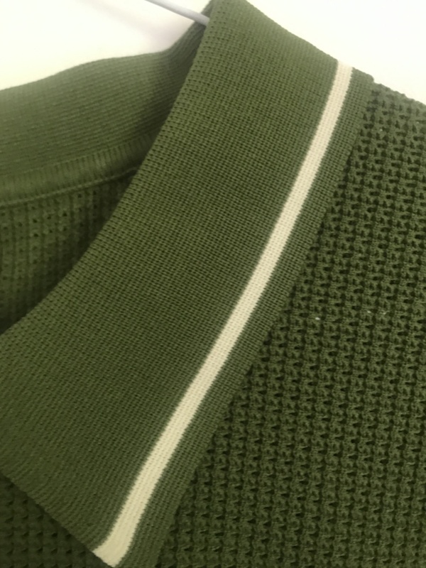 Stussy Knitted Polo Top in Green; Clothing; 01/02/2020 - 01 Stussy Knitted Polo Top in Green; Clothing; 01/02/2020 - 01