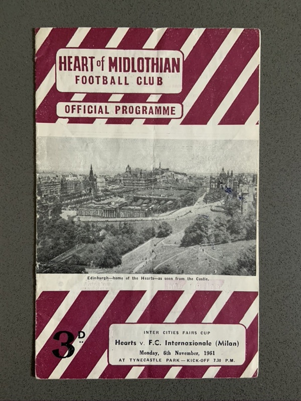 Standard De Liege v Heart of Midlothian, UEFA Cup, Novembe