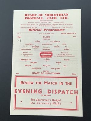 How The 1956 Scottish Cup Was Won By Hearts