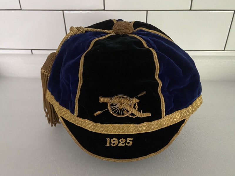 British Army Rugby Cap 1925 eHive