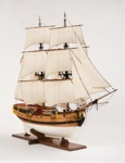Model of the ship HMS SUPPLY; The Model Shipyard - Model maker; Modern reproduction; SF001639