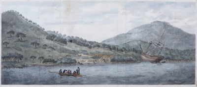 A View of the Endeavour River; Sydney Parkinson - Artist; 1773; SF001479