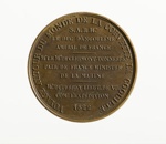 Medal commemorating the first voyage of Duperrey to the Pacific; Puymaurin & Andrieu - Engraver; 1822; SF000696