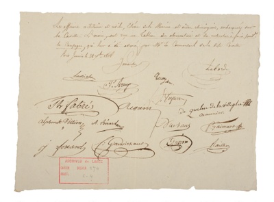 Original manuscript from the voyage of the corvette URANIE; Louis Claude de Saulces de Freycinet - Author; 1818; SF000670