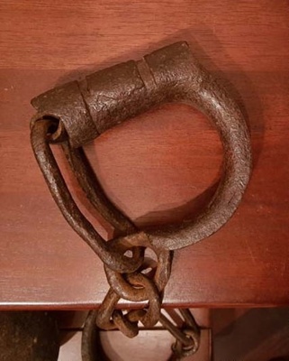 Convict leg irons; SF001175 Convict leg irons; SF001175