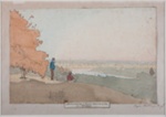 Hawkesbury and Blue Mountains from Windsor; James Wallis - Artist; 1815; SF000707