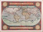 Typus Orbis Terrarum; Abraham Ortelius - Cartographer; 1589; SF000957