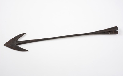 Double Flue Whaling Harpoon; Unknown; Early 1800s; SF001090 Double Flue Whaling Harpoon; Unknown; Early 1800s; SF001090