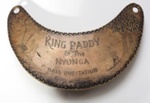 Aboriginal king plate; Unknown; 19th century; SF001129