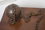 Convict ball and chain; SF001173