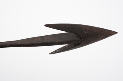 Double Flue Whaling Harpoon; Unknown; Early 1800s; SF001090 Double Flue Whaling Harpoon; Unknown; Early 1800s; SF001090