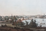View of Sydney from the East Side of the Cove, number 1; John Eyre - Artist; 1810-1811; SF000724