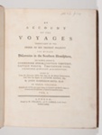 An Account of the Voyages Undertaken by the Order of His Present Majesty for Making Discoveries in the Southern Hemisphere – 3 Volumes; James Cook - Author; 1773; SF000019