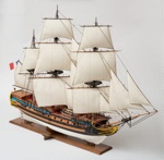 Model of the ship LA BOUSSOLE; The Model Shipyard - Model maker; Modern reproduction; SF001641