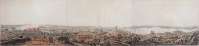A Panoramic view of Sydney; James Taylor - Artist; 1823; SF000737
