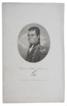 Oval mezzotint portrait of Captain Matthew Flinders R.N.; Joyce Gold - Engraver; 1814; SF000870