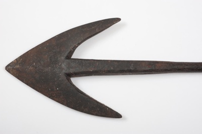 Double Flue Whaling Harpoon; Unknown; Early 1800s; SF001090 Double Flue Whaling Harpoon; Unknown; Early 1800s; SF001090