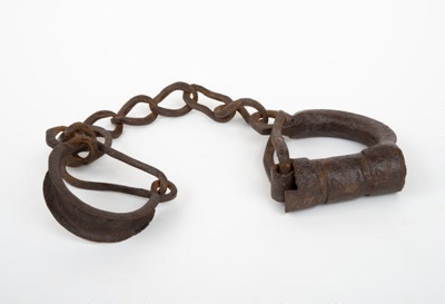 Convict leg irons; SF001175