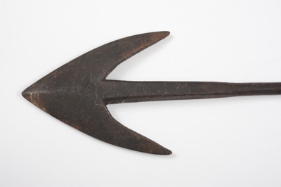 Double Flue Whaling Harpoon; Unknown; Early 1800s; SF001090 Double Flue Whaling Harpoon; Unknown; Early 1800s; SF001090