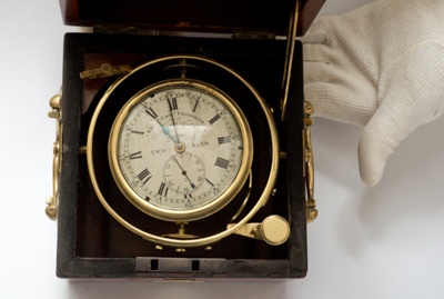 Chronometer carried by HMS BEAGLE on Darwin’s famous voyage; William Edward Frodsham; 1825; SF001165