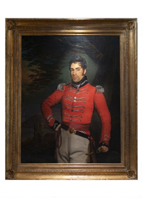 Portrait of Brigade Major James Taylor; Henry Raeburn (presumed) - Artist; c1814; SF001168